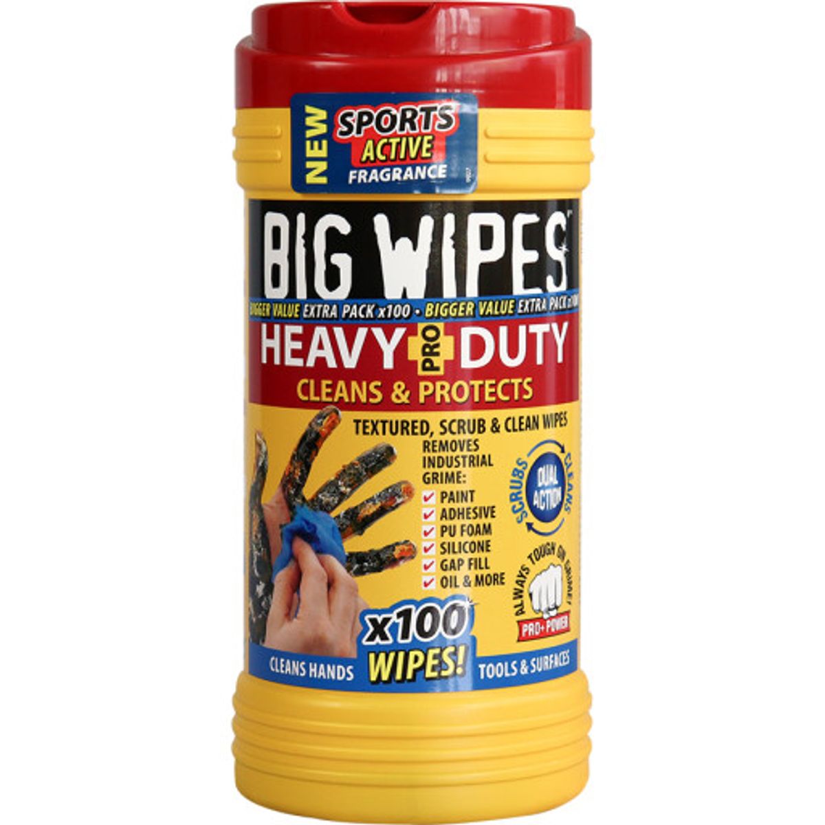 Big Wipes 80stk Heavy-Duty renseservietter