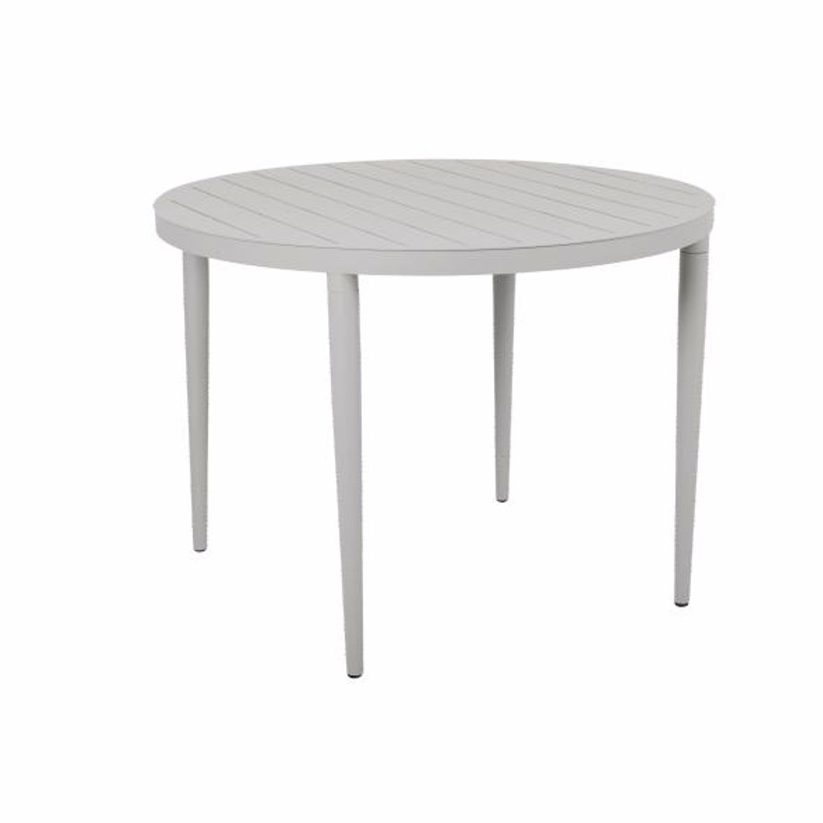 Bigby Ø100 light grey - Havebord - Brafab - Enggården Havemøbler