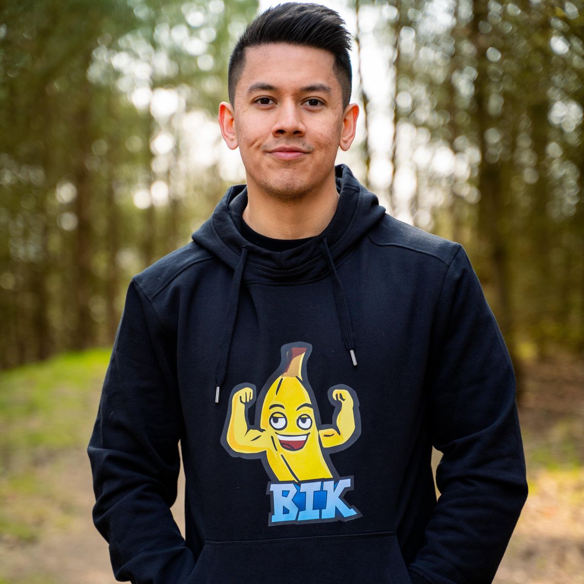 BIK Banana hoodie | 12-14 År