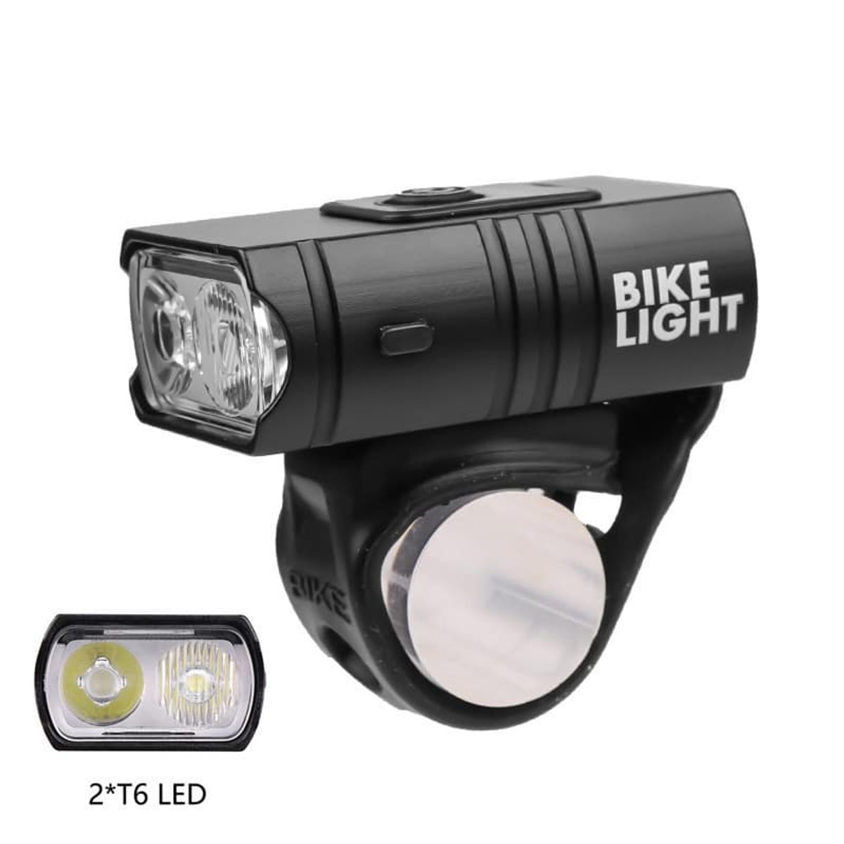 Bike light cykellygte - forlygte med 2 Led UL203 fra UltraLed - Easylight.dk