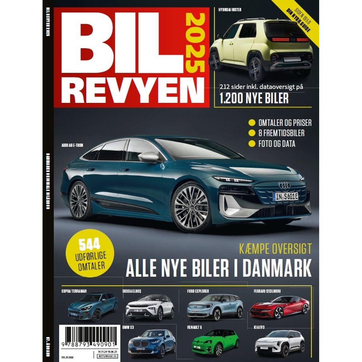 Bil-revyen 2025 - Forlaget Benjamin - Bog