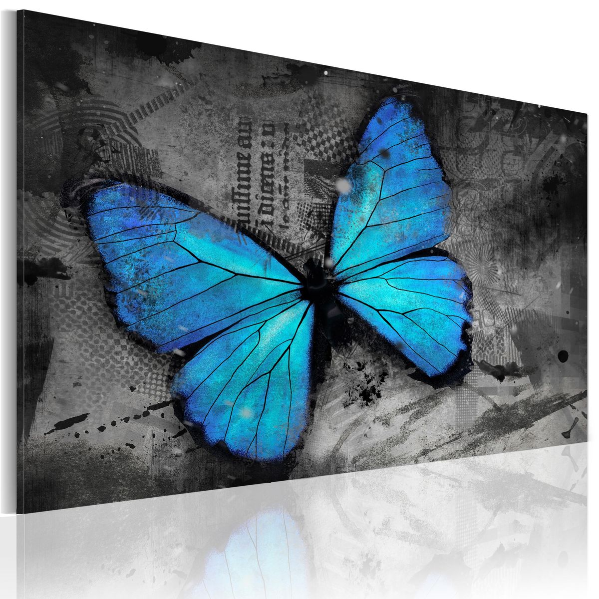 Billede - The study of butterfly - 120 x 80 cm - På italiensk lærred