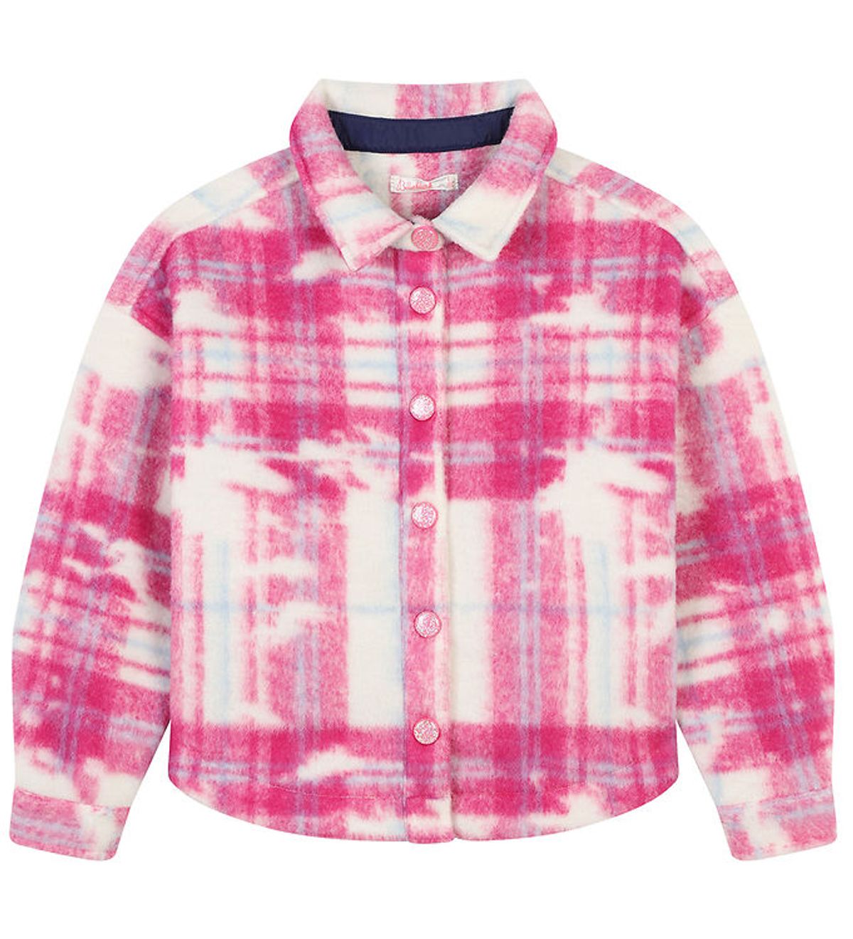 Billieblush Jakke - Long/Overshirt - Pink/Ternet