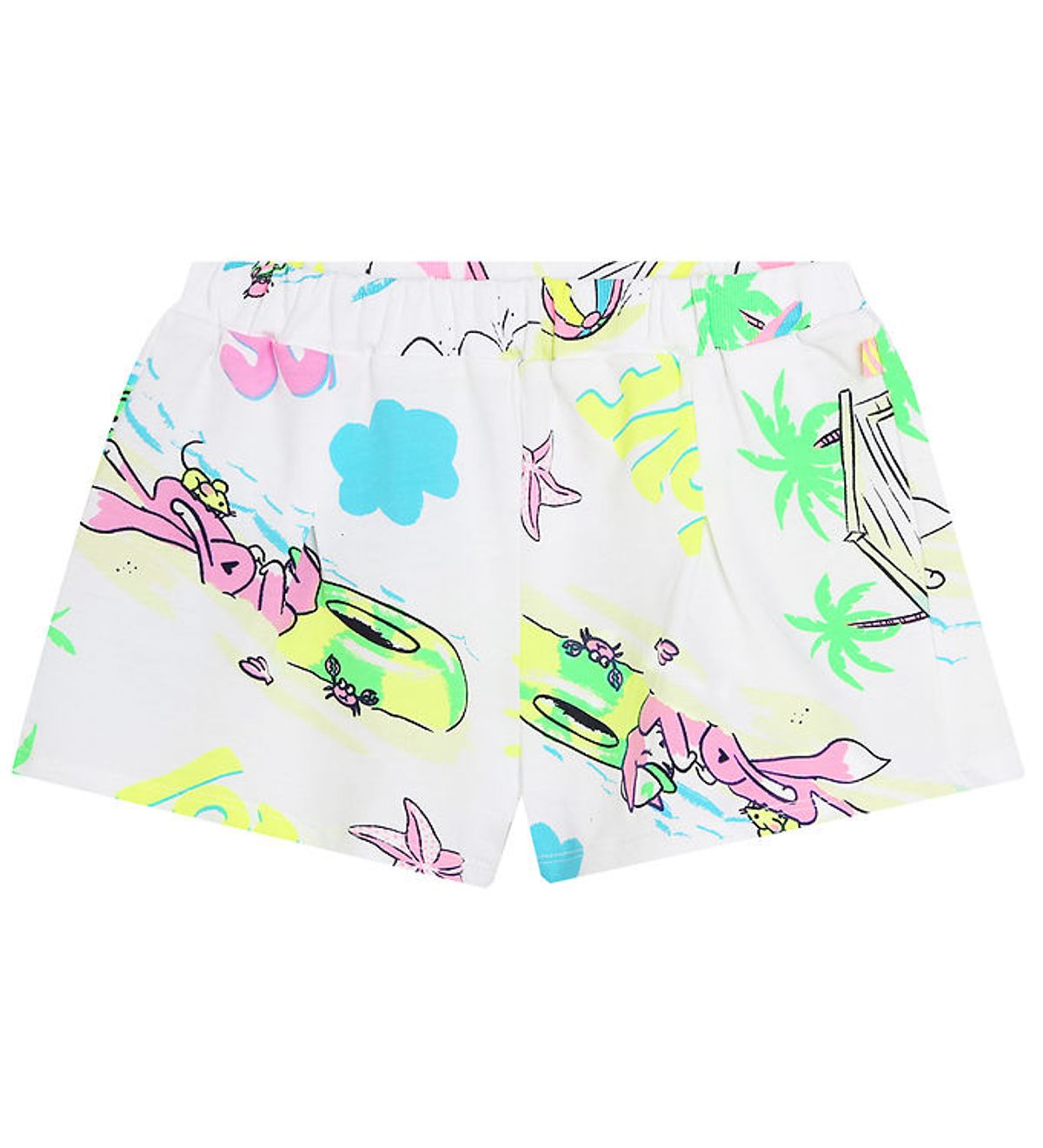 Billieblush Shorts - Hvid m. Surfprint