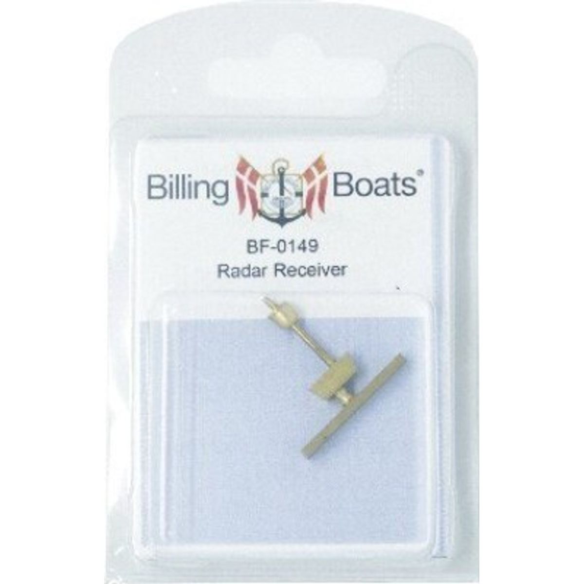 Billing Boats Fittings - Radar Modtager - 27 X 27 Mm