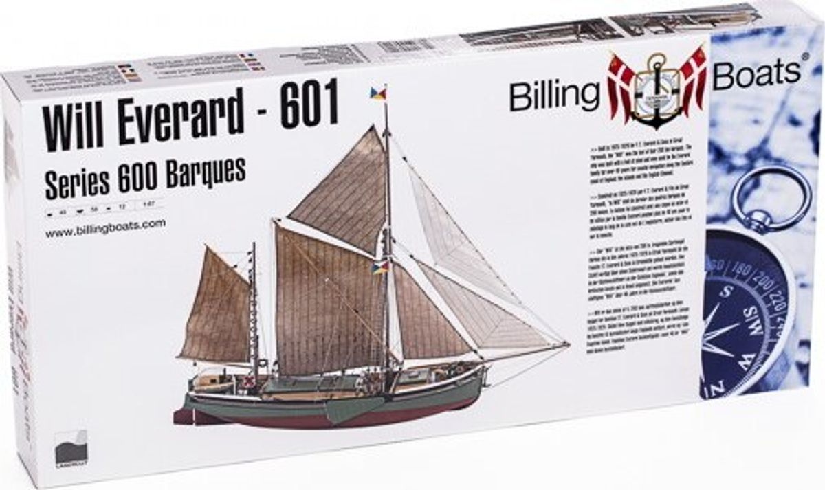 Billing Boats - Will Everard Skib Byggesæt - 1:67 - 601