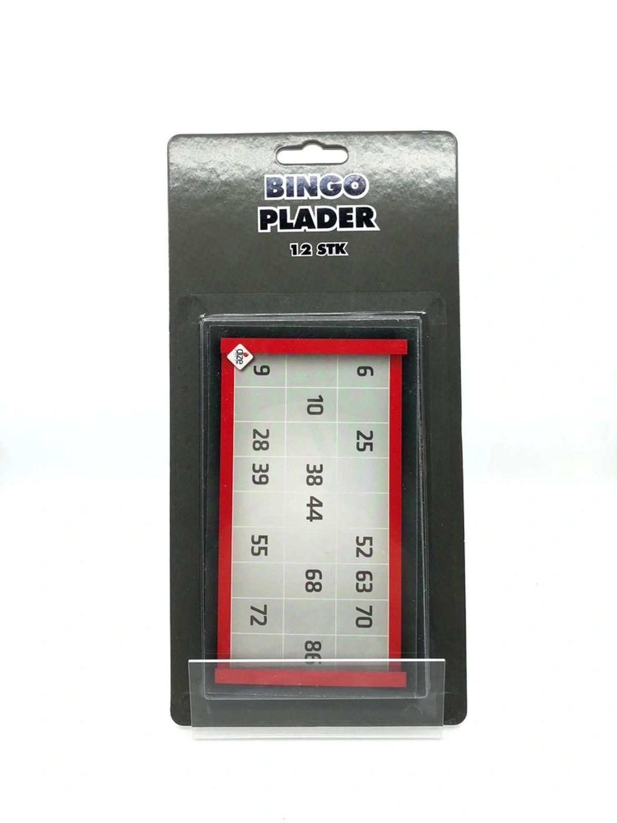 Bingo plader 12pak