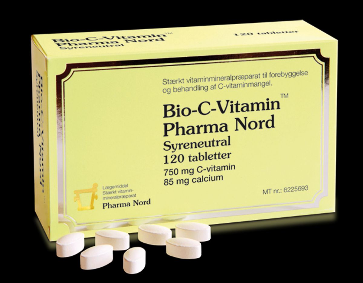 Bio C-Vitamin 750 mg. - 120 tabl.