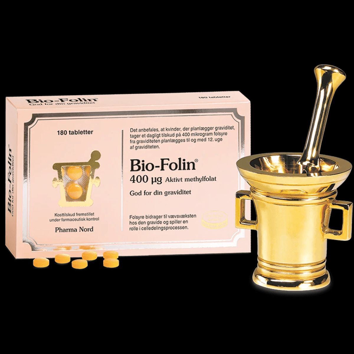 Bio-Folin 400 mcg (180 tabl.)