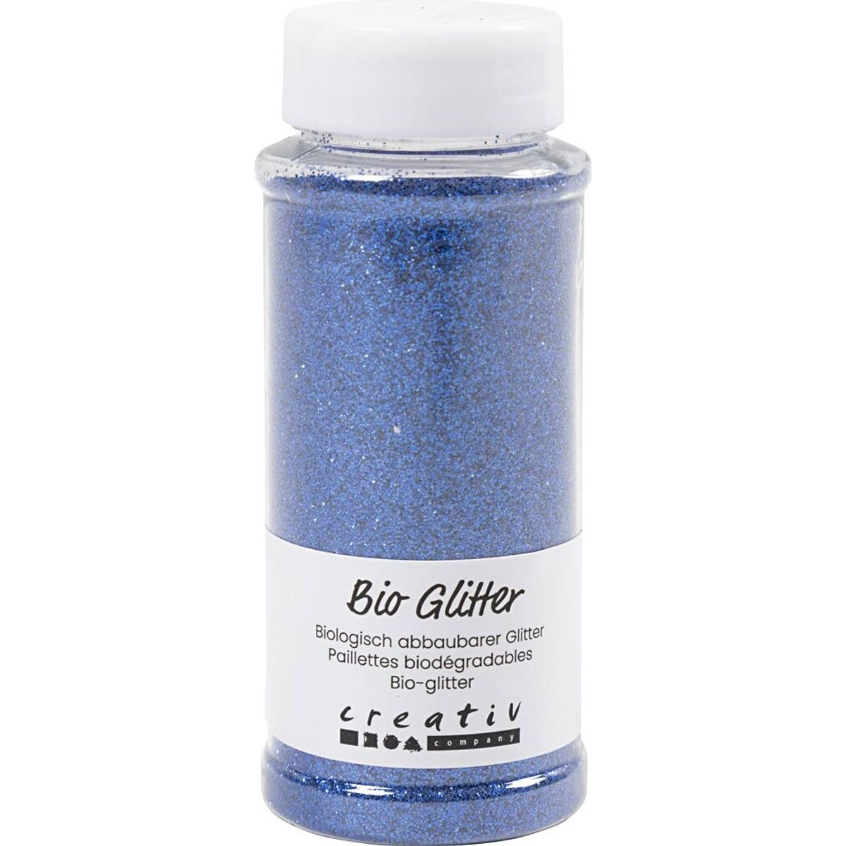 Bio-glitter - Blå - 140 Ml