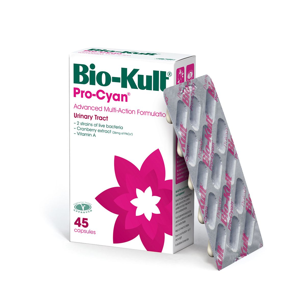 Bio-Kult Pro-Cyan 45 kapsler DATOVARE 03/2025