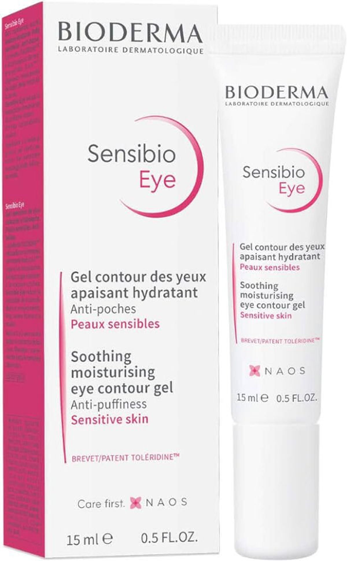 Bioderma sensibio eye soothing moisturising eye control gel 15ml