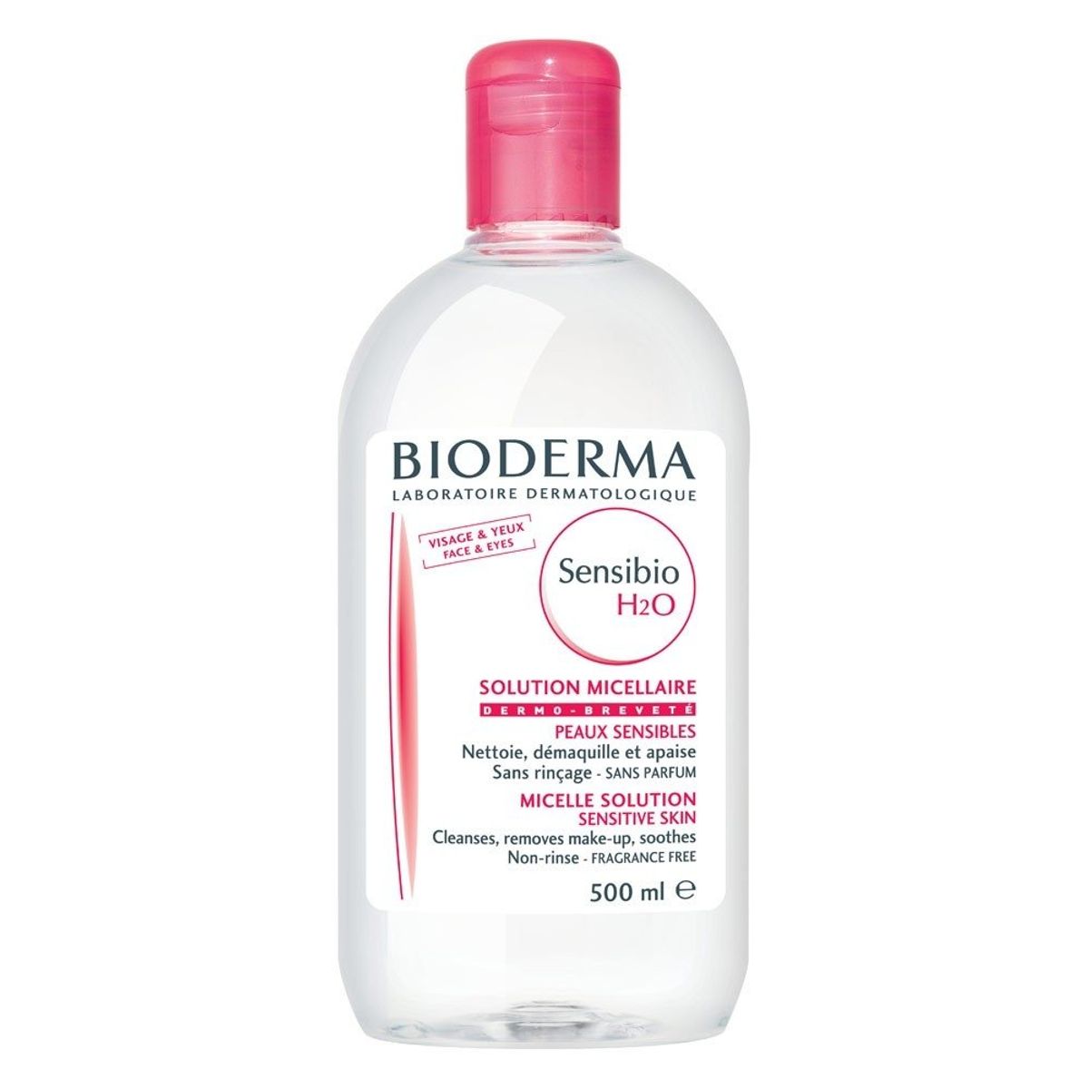 Bioderma Sensibio H2O Limited Edition med pumpe 500 ml