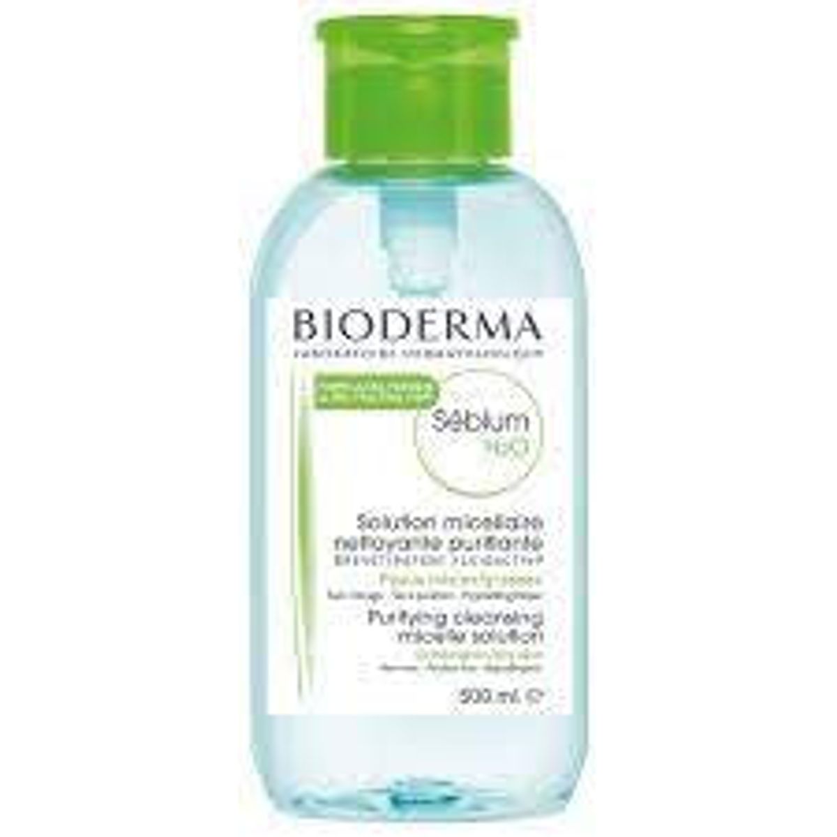 Bioderma Sébium H2O Limited Edition med pumpe 500 ml.