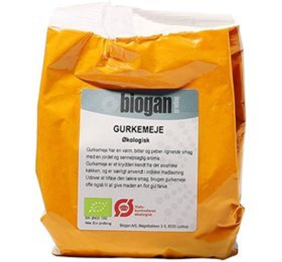 Biogan Gurkemeje Ø, 200g.