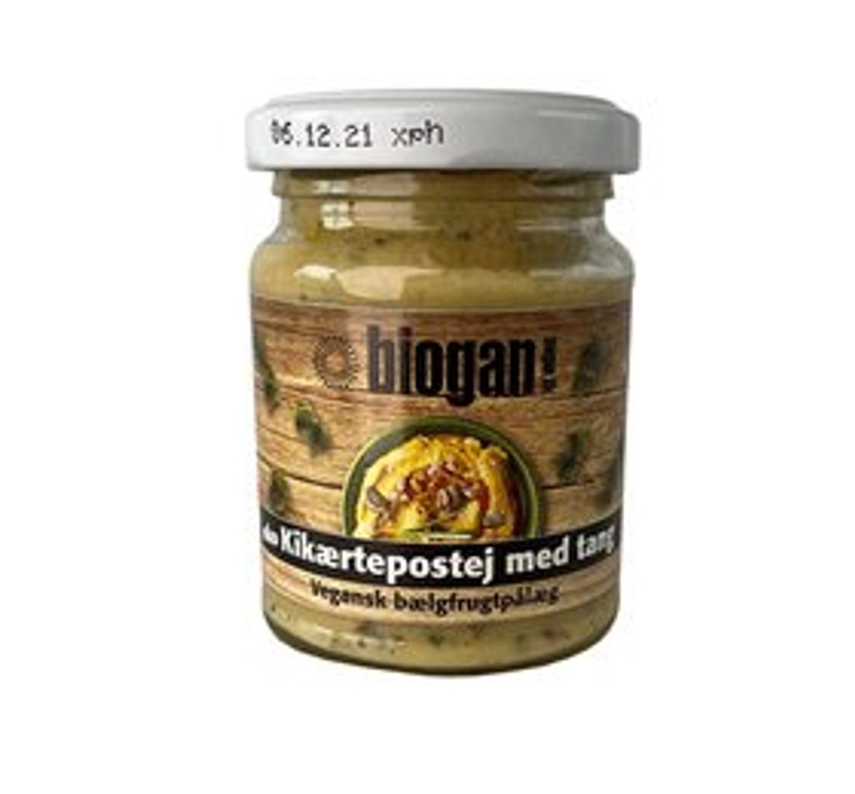 Biogan Kikærtepostej m. tang Ø &bull; 125g.