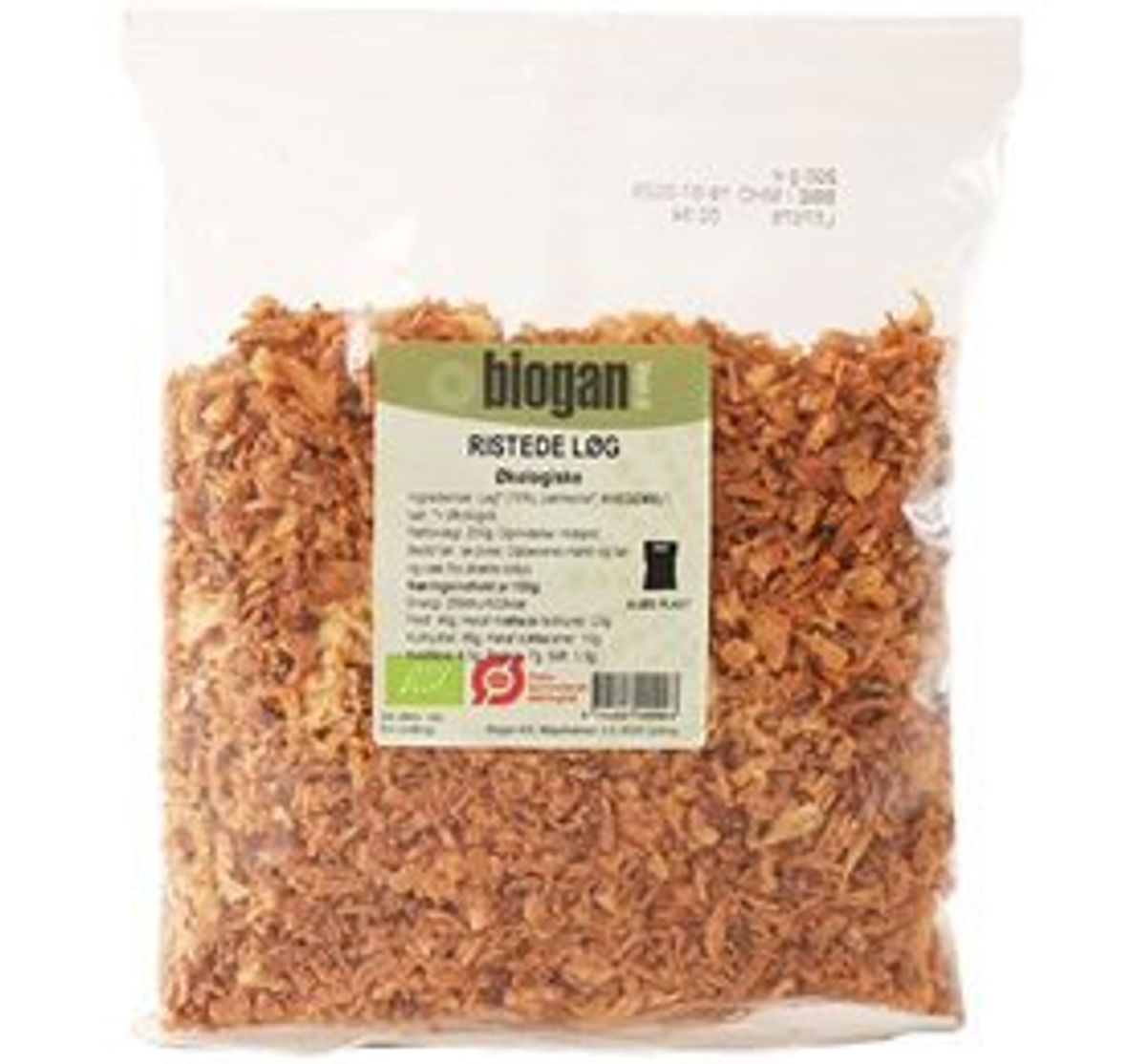 Biogan Ristede løg Ø, 200g.