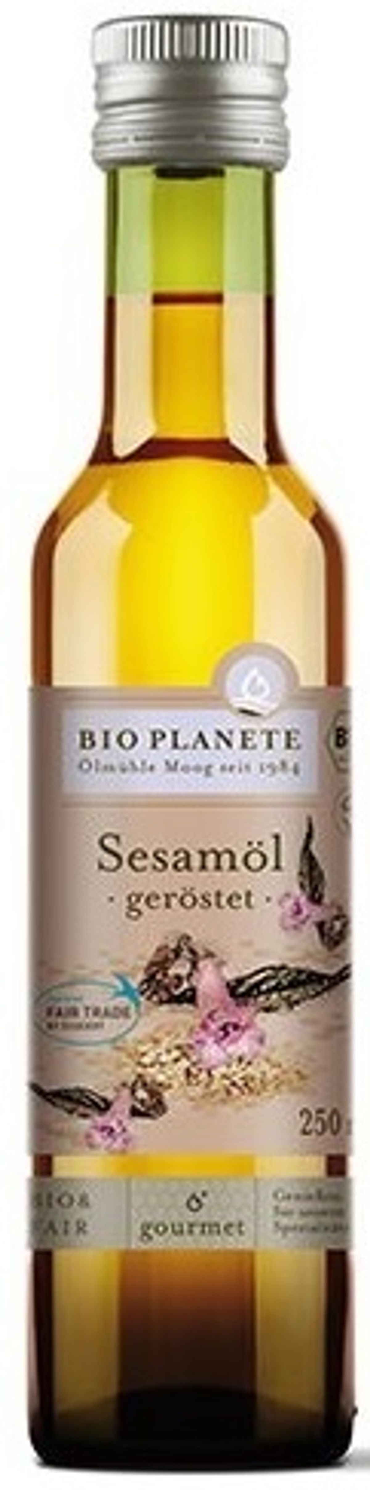 Biogan Sesamolie ristet Ø, 250ml.