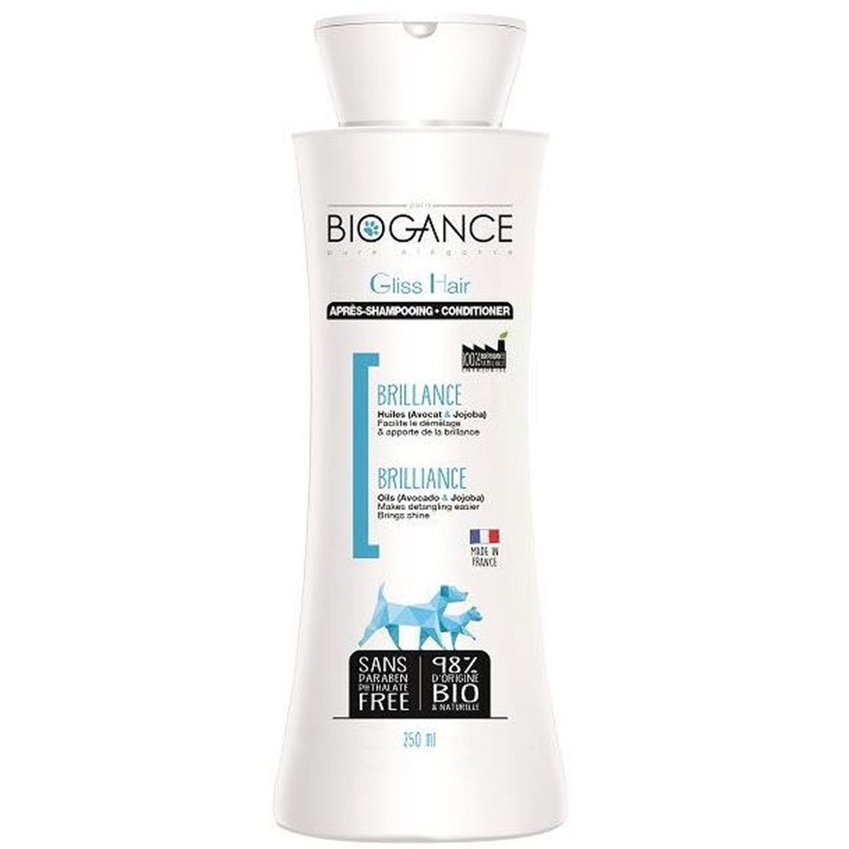 Biogance paris gliss hair conditioner 250ml