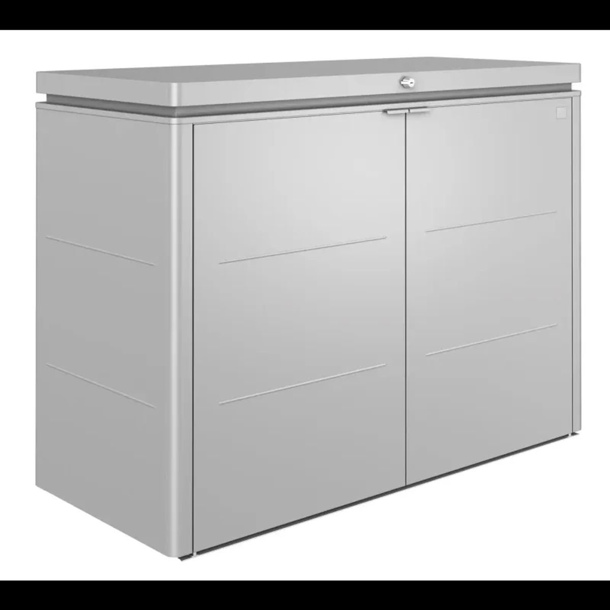 Biohort Highboard 160 Sølv Metallic