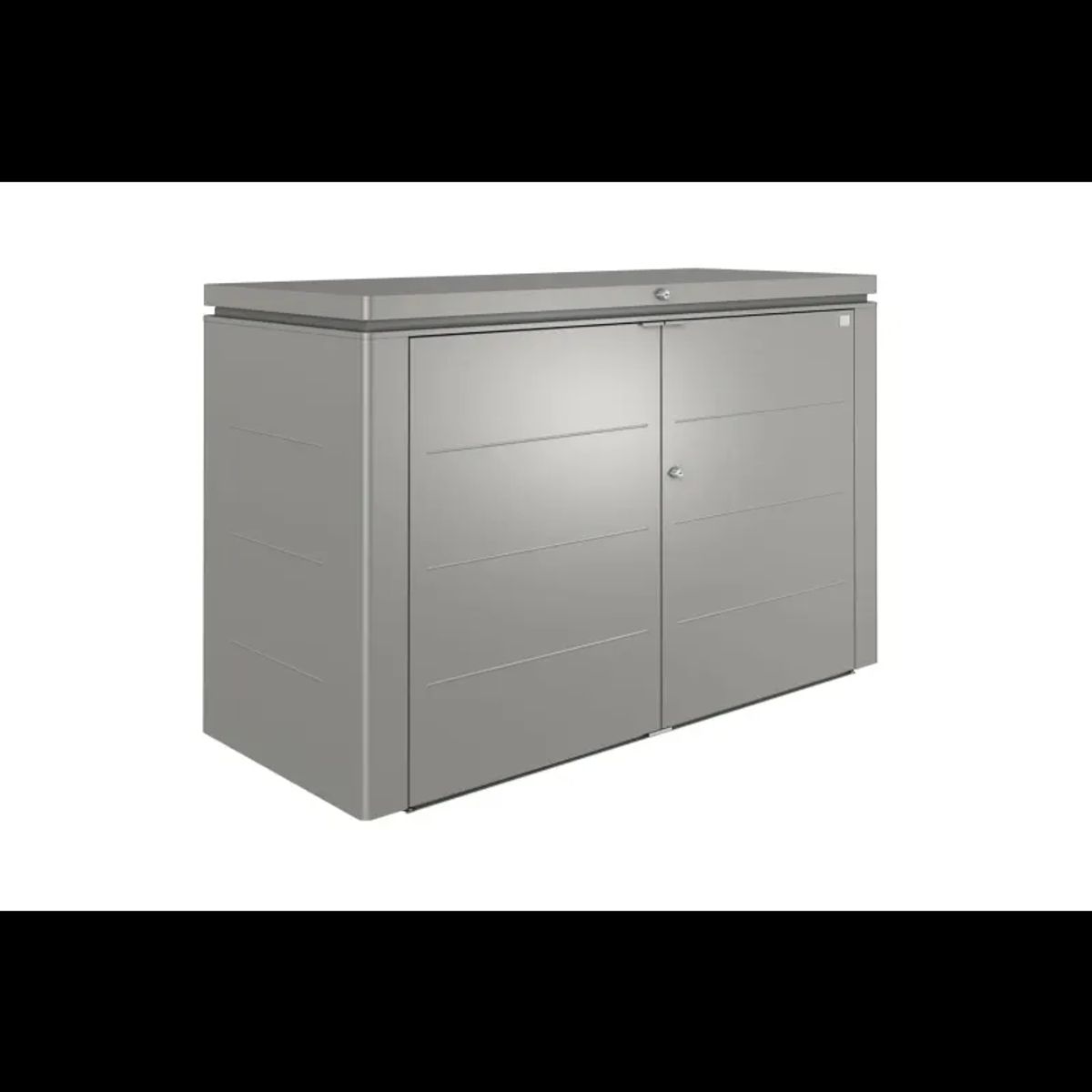 Biohort Highboard 200 - Kvartsgrå Metallic