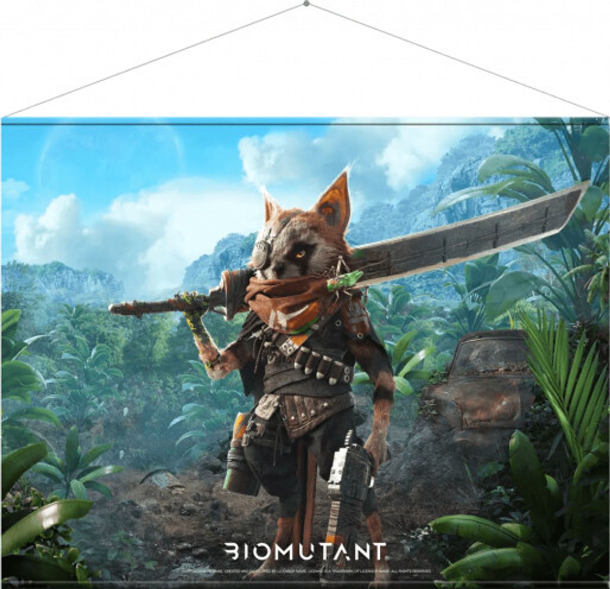 Biomutant Wallscroll Plakat - Keyart