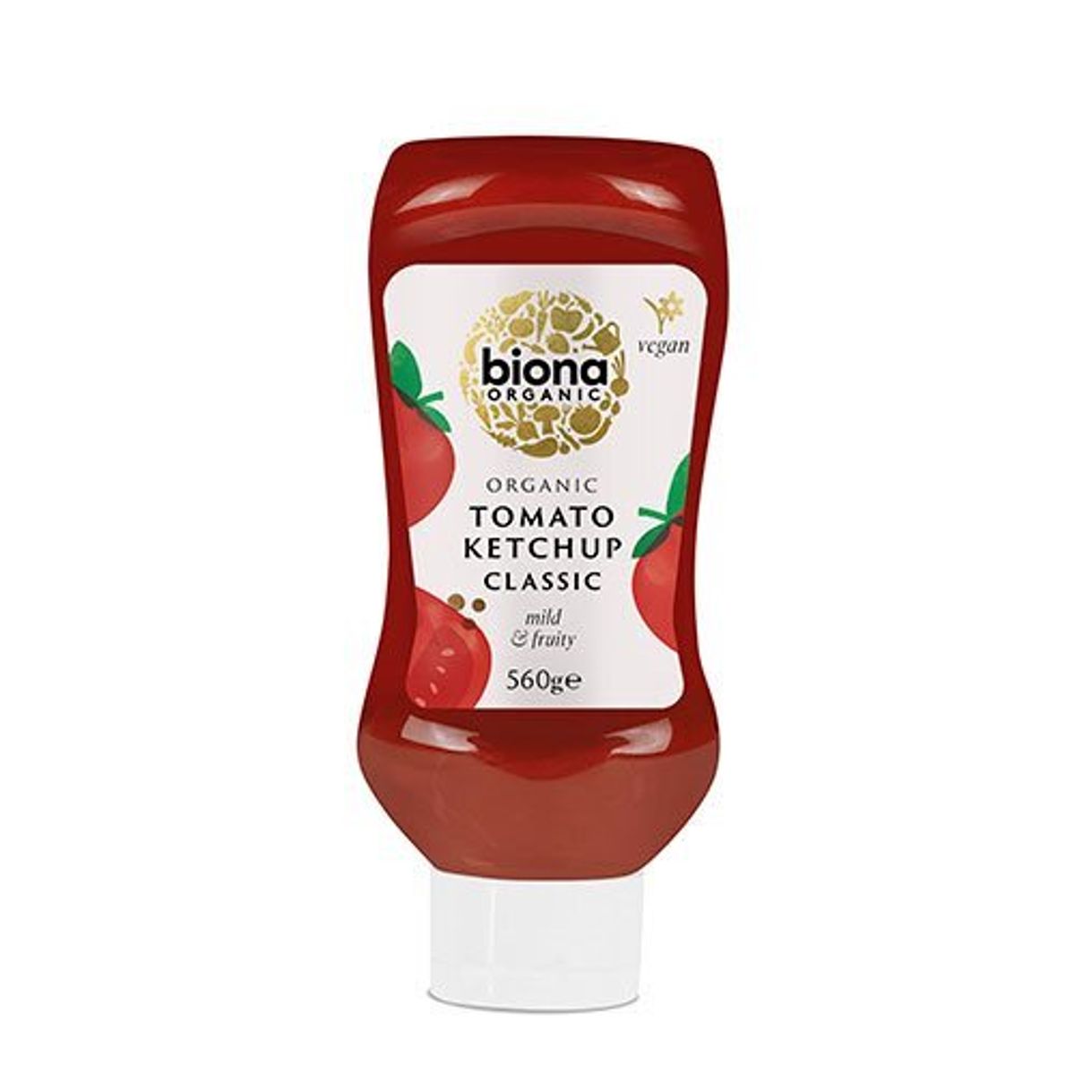 Biona Ketchup (squeezy) Ø, 560g.