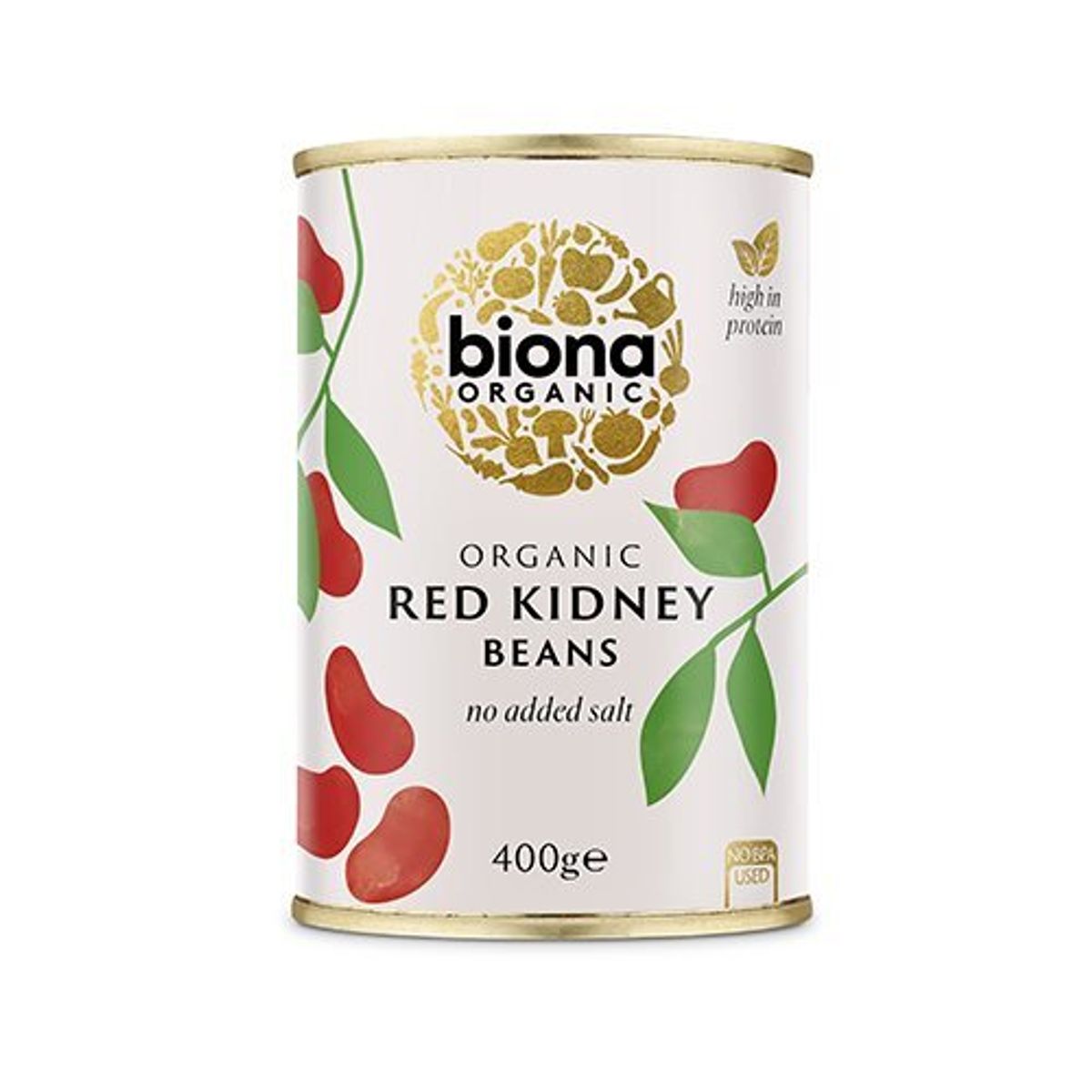 Biona Røde Kidney Bønner Ø, 400g.