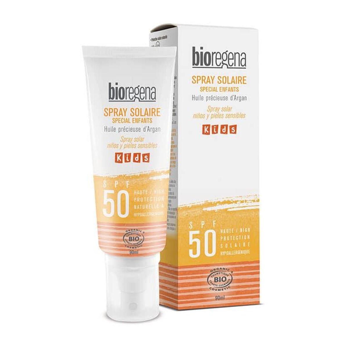 Bioregena Solbeskyttelse Lotion SPF50 Børn, 90ml.