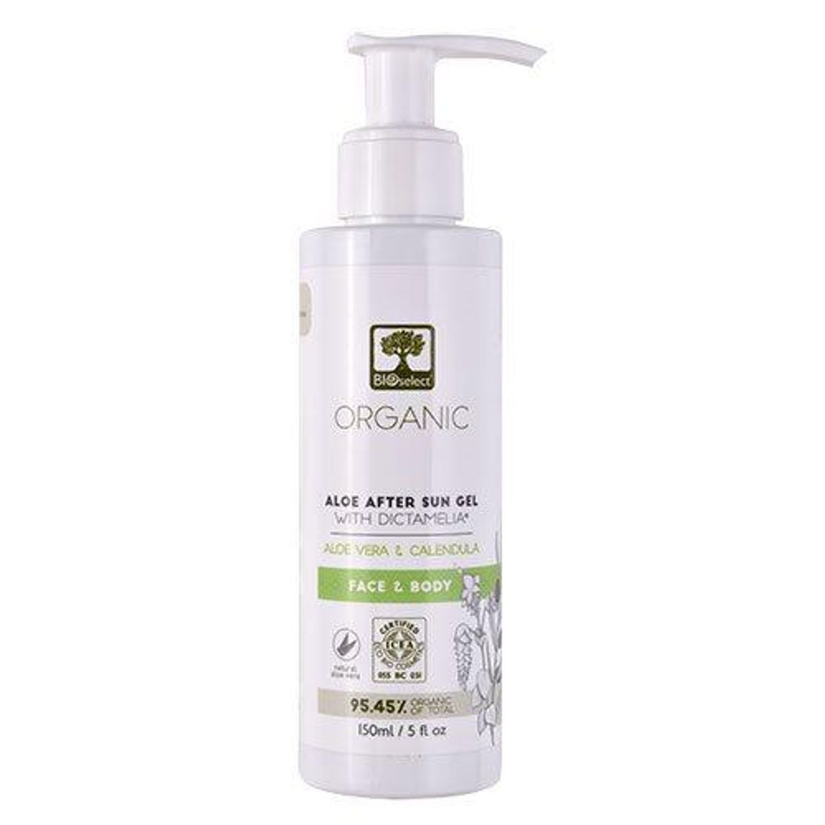 Bioselect Aloe Vera after sun gel - 150 ml.