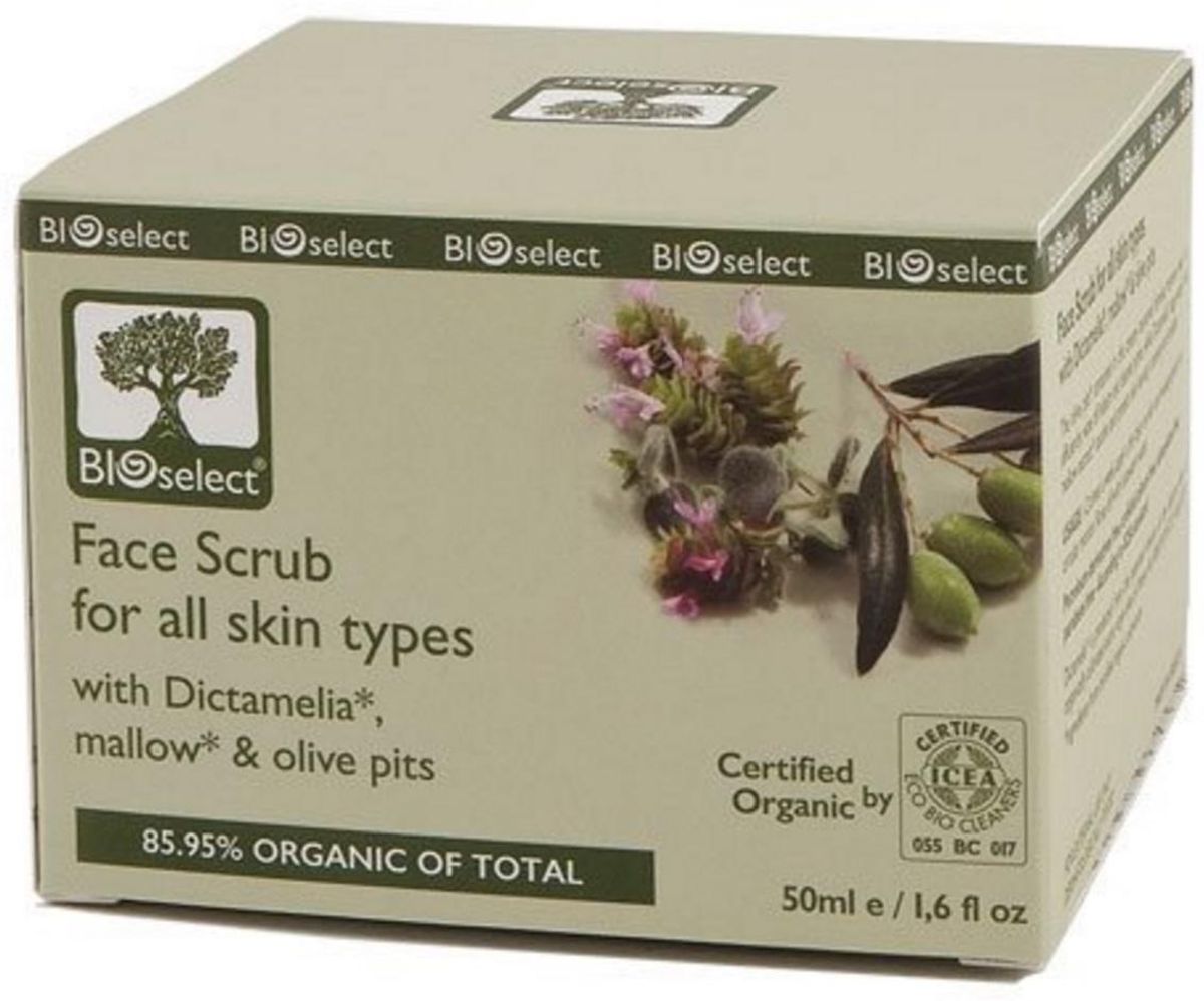 Bioselect BioEco Face scrub, 50ml.