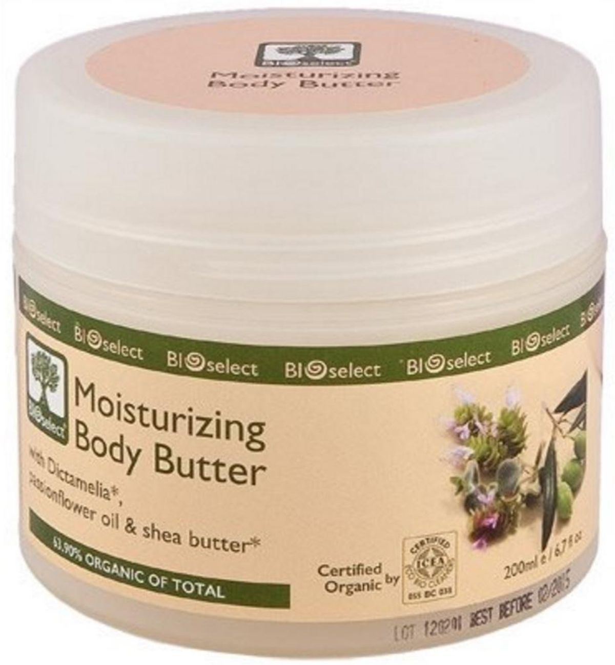 Bioselect Bodybutter, 200ml.