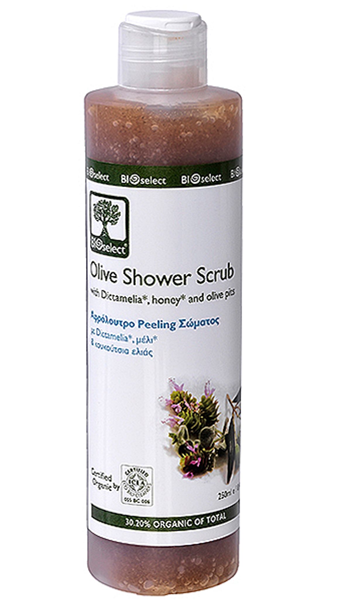 Bioselect Shower Scrub &bull; 250 ml.