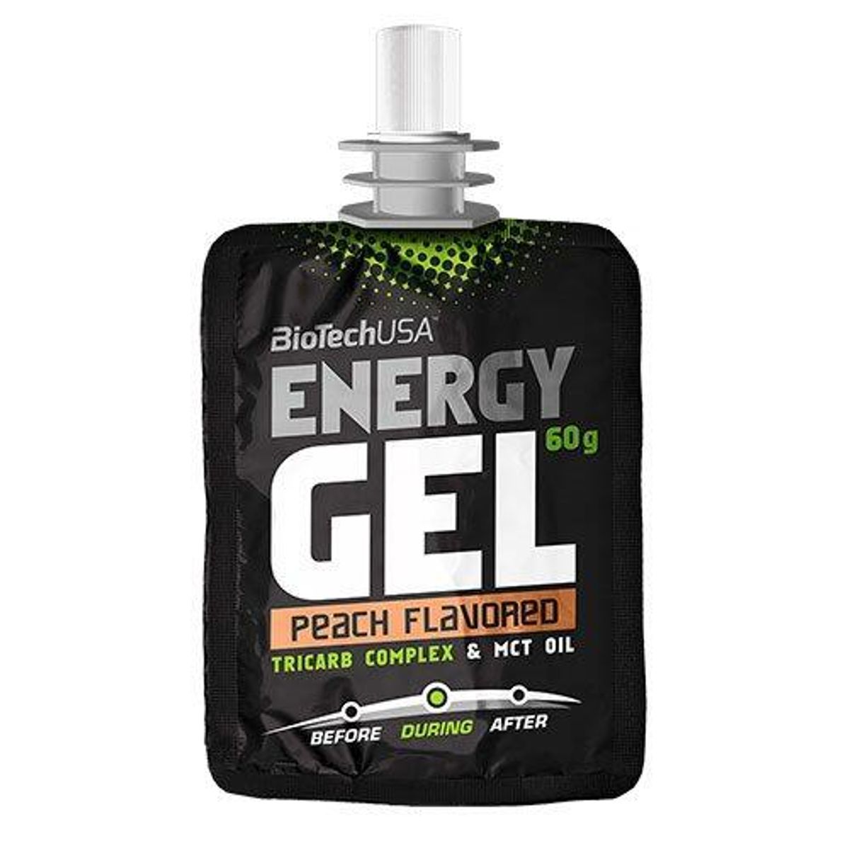 BioTech Energy Gel Peach, 60g