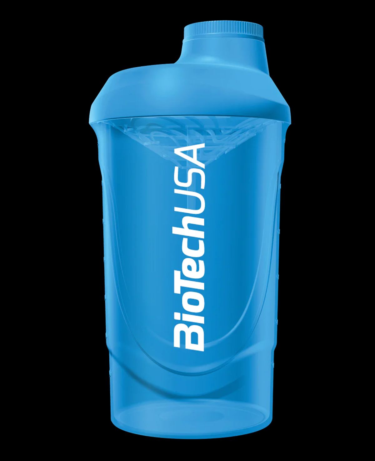 BioTech USA Shaker Wave Blue - 600 ml