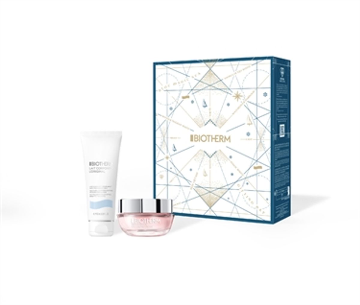 Biotherm Aquasource Cica Nutri Moisturizing Cream 30 ml + Lait Corporel Body Cream 100 ml Gavesæt