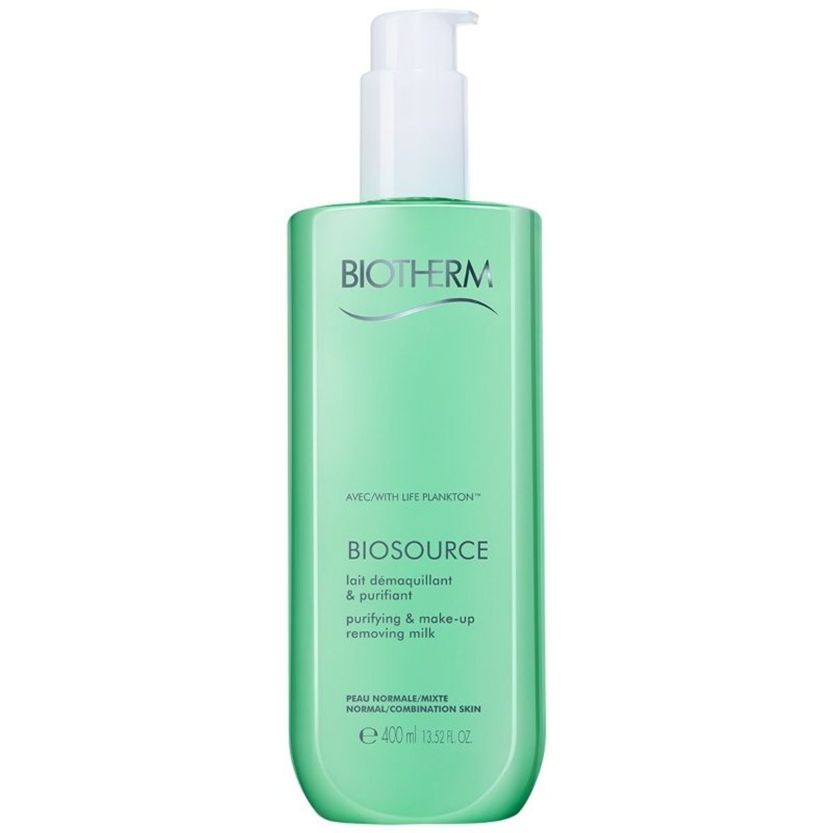 Biotherm Biosource Purifying & Make-Up Removing Milk 400 ml (Limited Edition)