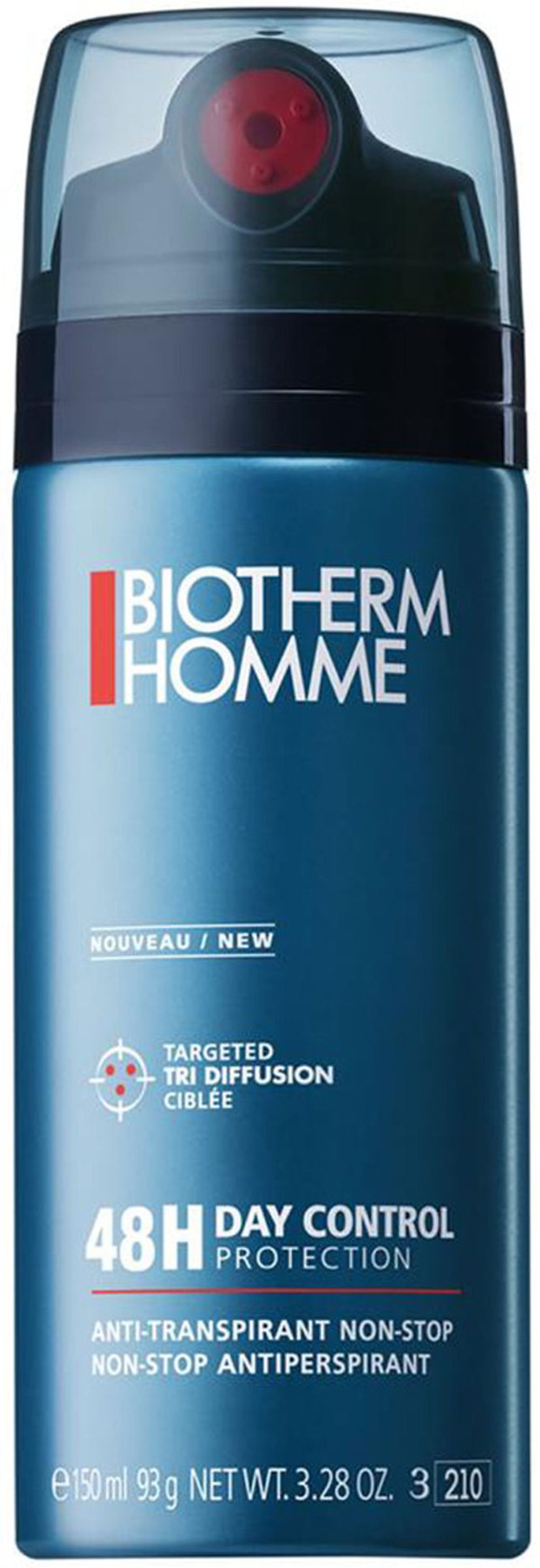 Biotherm homme 48H day control protection anti-transpirant non-stop 150ml