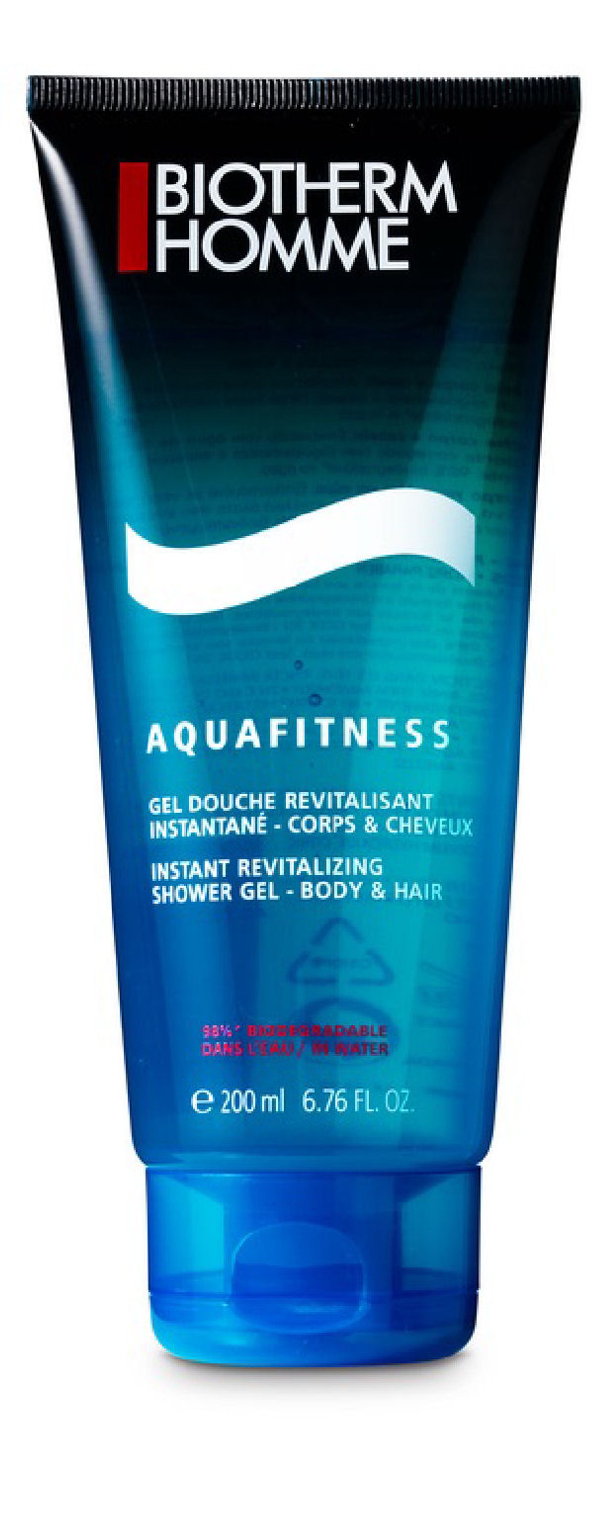 Biotherm homme aquafitness shower gel - body & hair 200ml