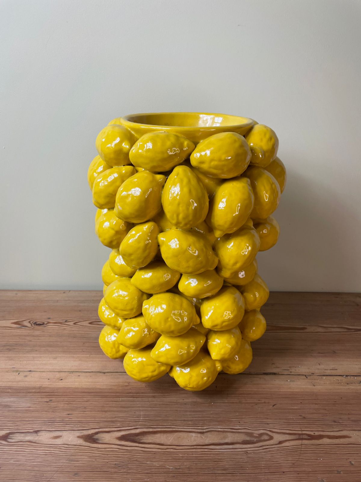 Birch Nielsen Citron vase, høj