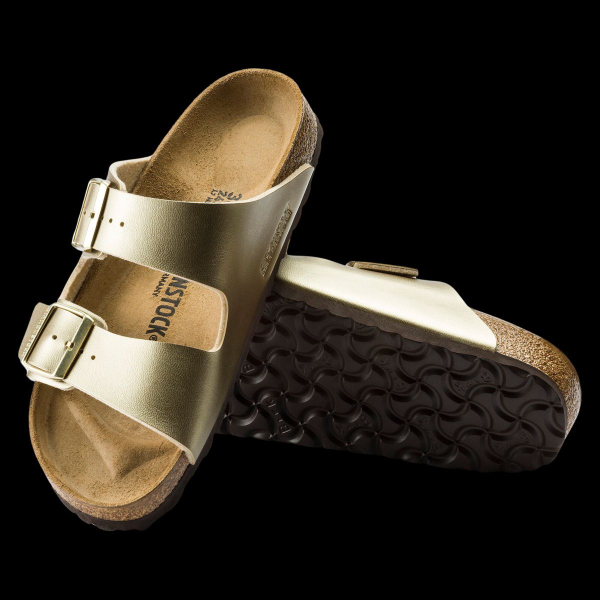 Birkenstock Arizona Dame Sandaler - Gold - 36