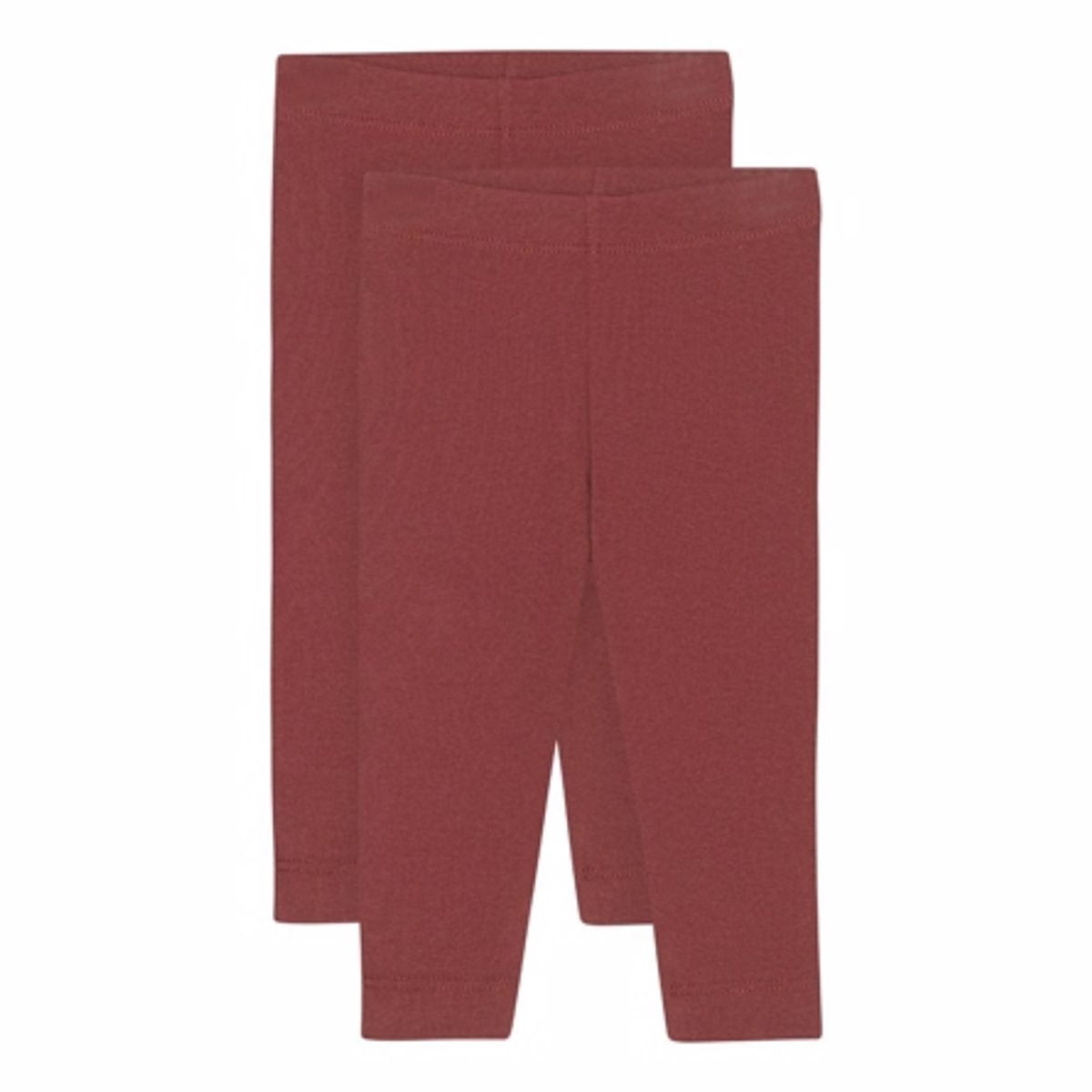 BIRKHOLM 2-Pak Leggings Bordeaux Rød