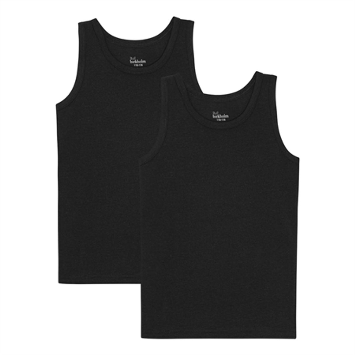 BIRKHOLM 2-Pak Tanktops Midnat Sort