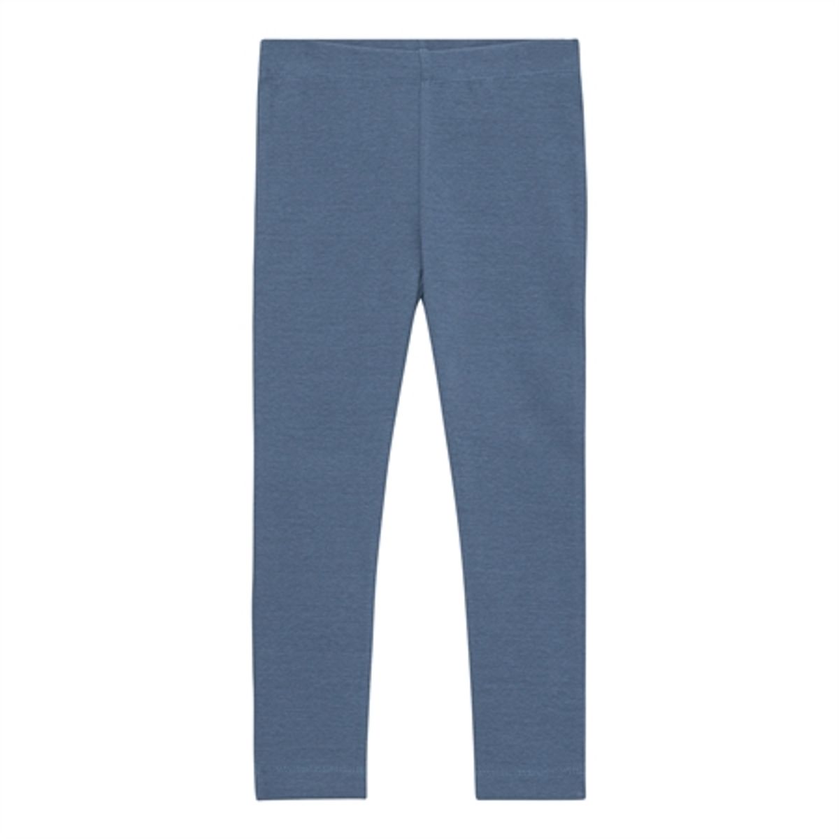 BIRKHOLM Rib Leggings Indigo Blå