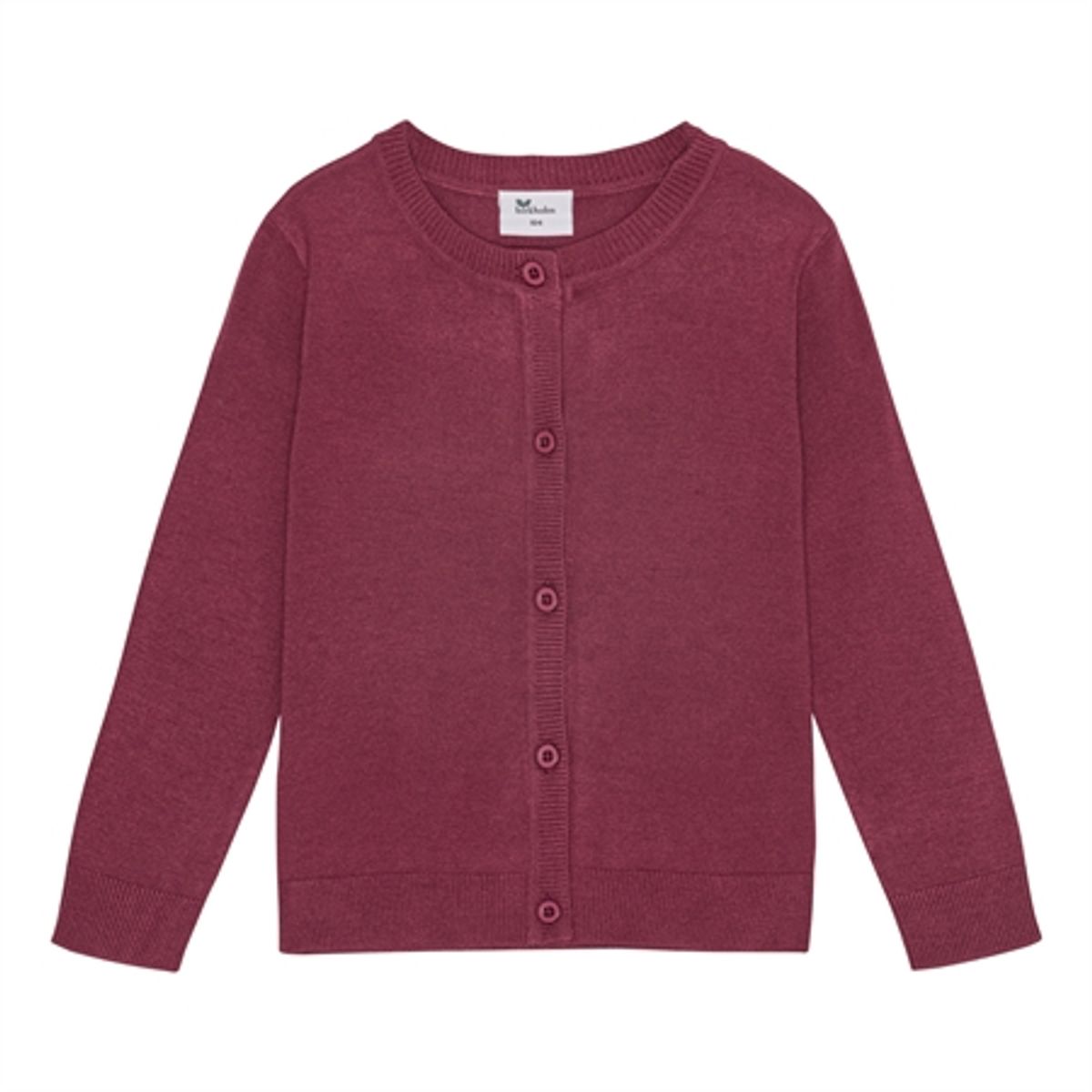 BIRKHOLM Strik Cardigan Rabarber Rosa