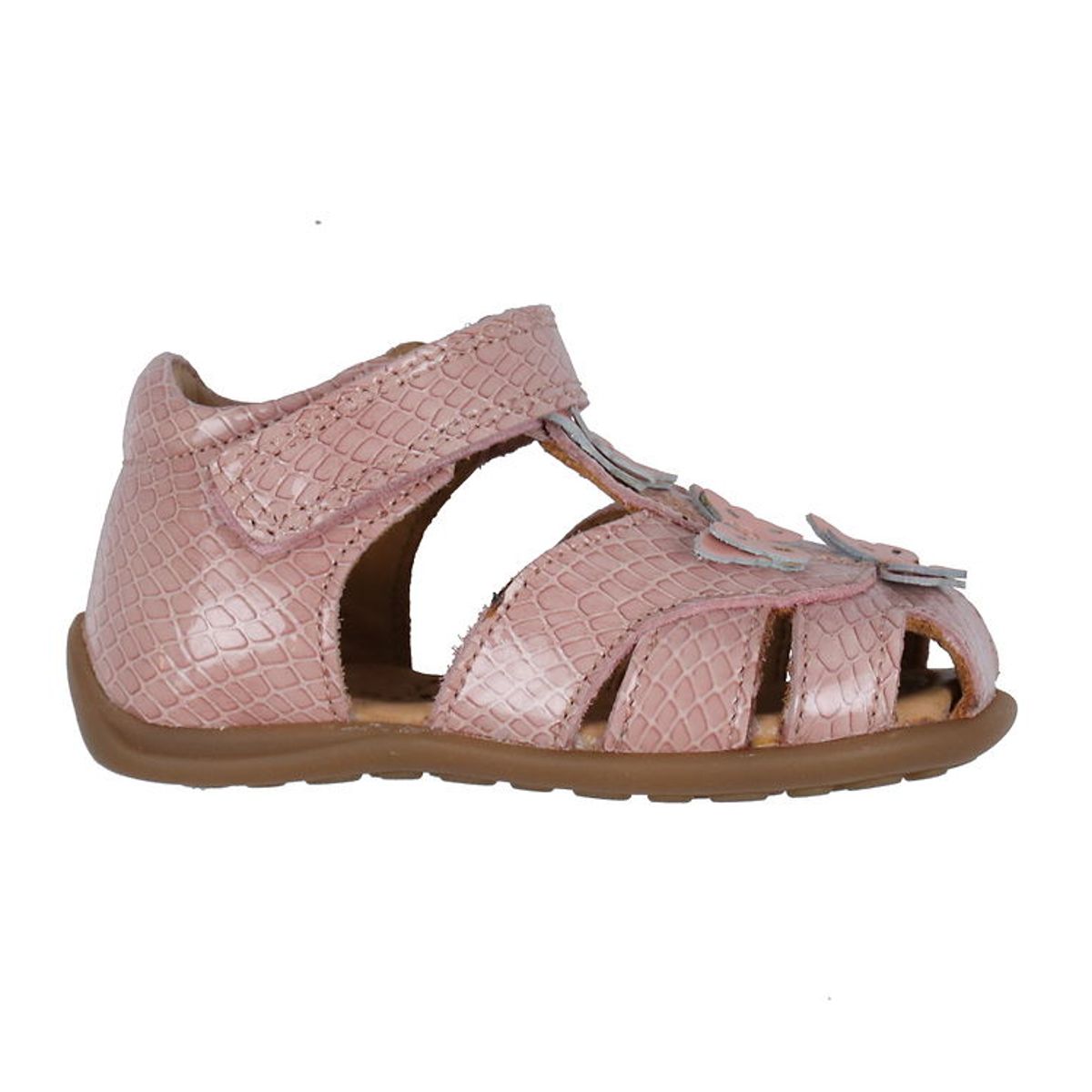 Bisgaard Sandaler - Aya - Rose Croco