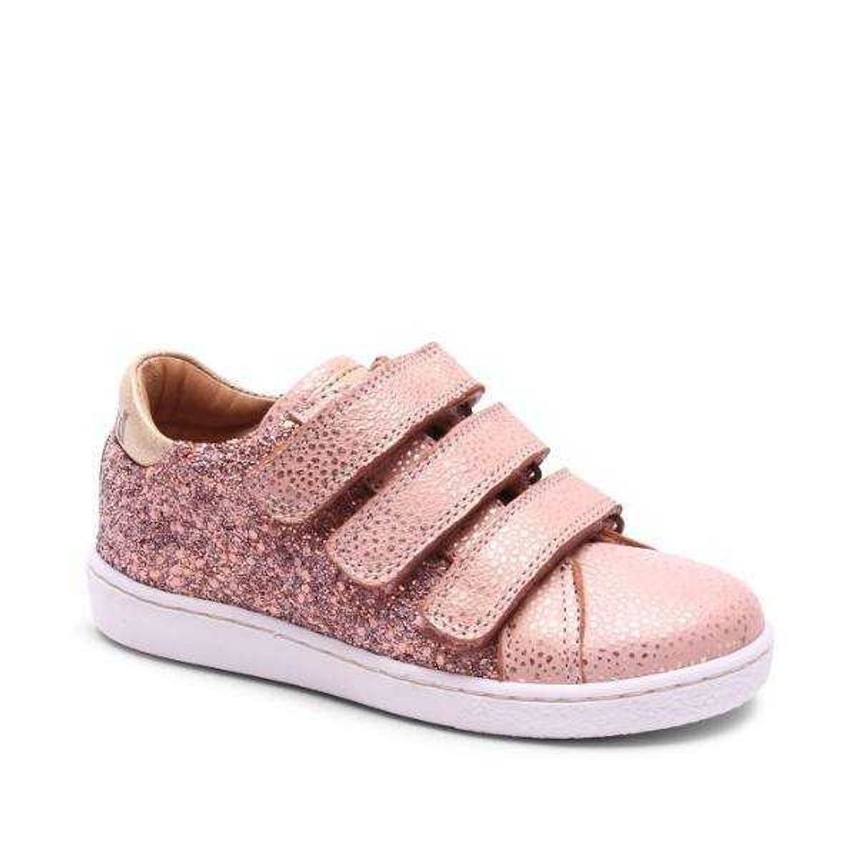 Bisgaard - Sneakers Velcro sko - Blush - 24