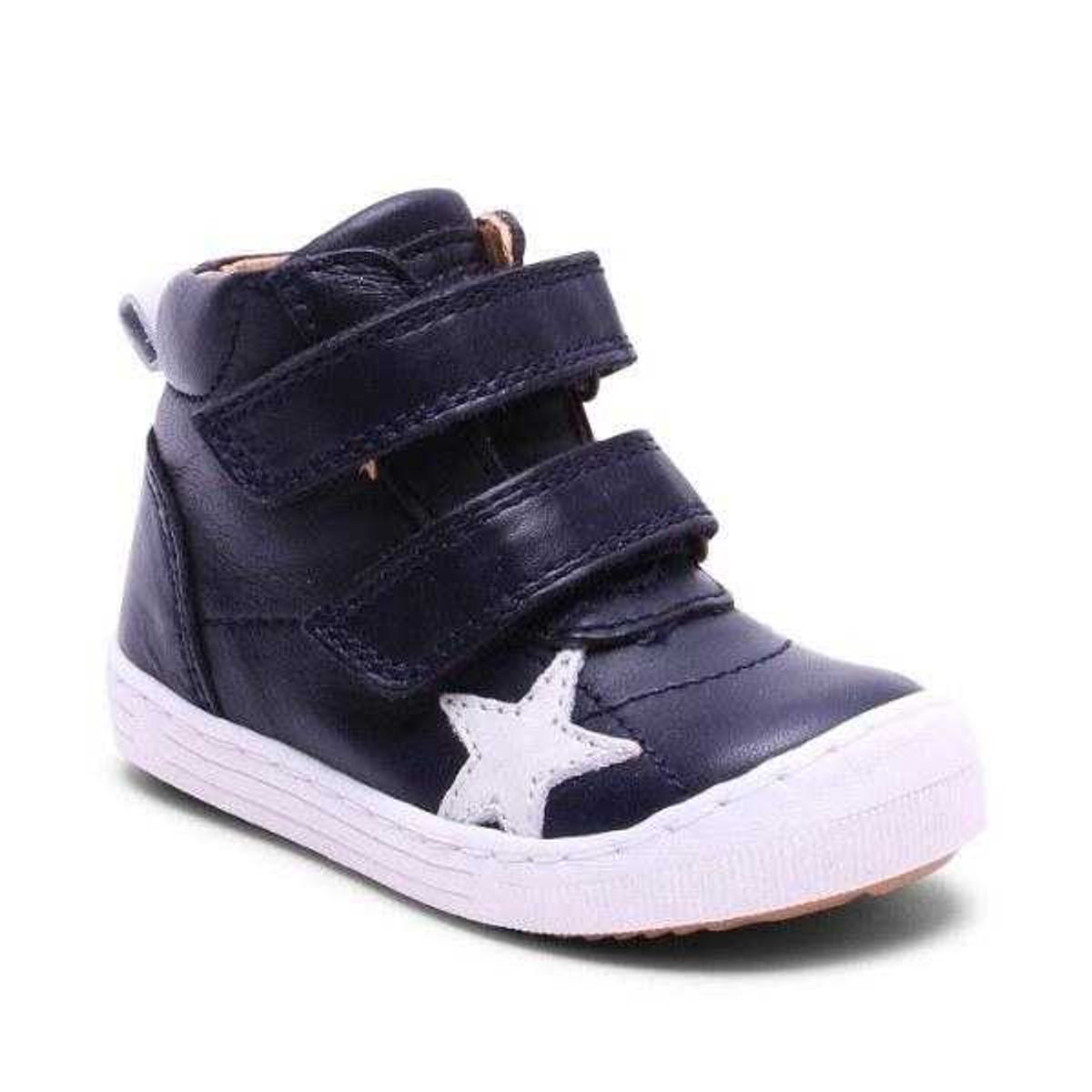 Bisgaard - Velcro Børnesko - Navy - 22