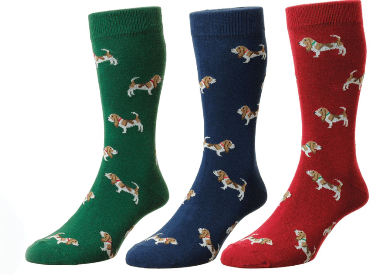 Bisley Hounds Socks Grønne