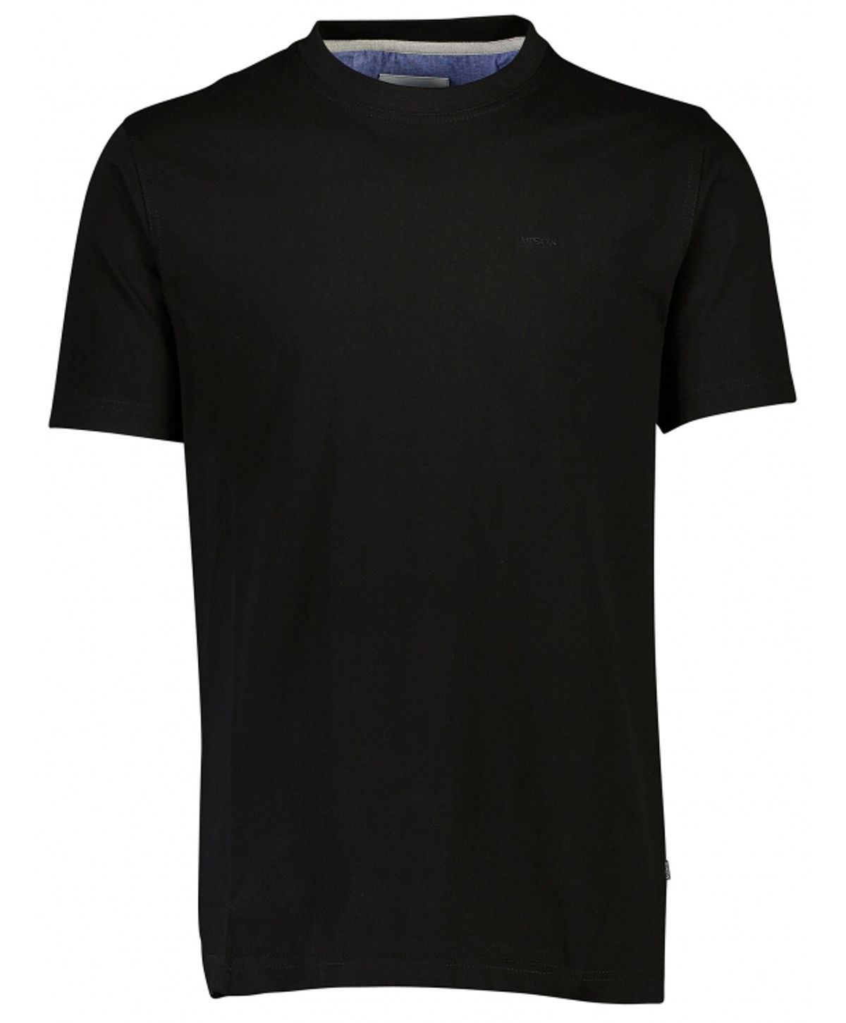 Bison t-shirt i sort med rund hals til herre | Regular fit |